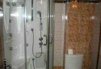 Achillion Palace has rooms with a private hot tub