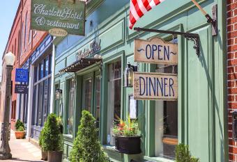 The Charlotte Hotel & Restaurant allows 18 year olds to book a room