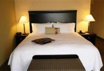 Hampton Inn & Suites Tulsa North/Owasso has rooms with a private hot tub