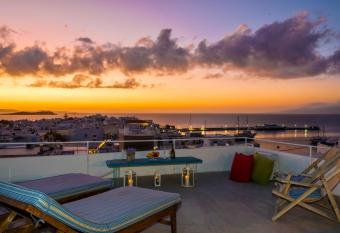 Mykonos Panorama with Private Terrace & Sea View has Balcony rooms