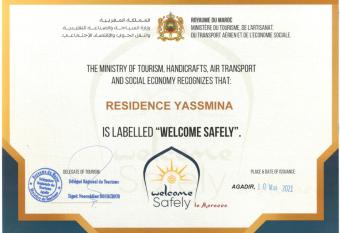 Residence Yasmina Agadir has Balcony rooms