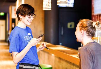 ibis budget Manchester Salford Quays allows 18 year olds to book a room