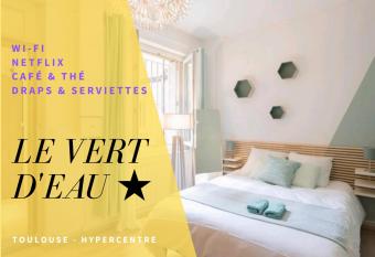 Le Vert d Eau - Rue Riquet - Terrasse allows 18 year olds to book a room