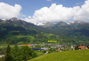 Ferienhaus Schiwiese mit freiem Eintritt in die Alpentherme & kostenlose Sommernutzung der Gasteiner Bergbahnen has Balcony rooms