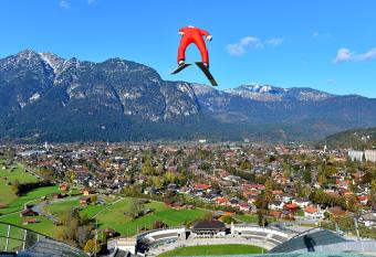 Olympiahaus has Balcony rooms