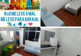 Quitinetes e Suites em Arraial has Balcony rooms