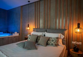 Anastasia s Studios has rooms with a private hot tub