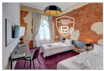 Koszary Arche Hotel allows 18 year olds to book a room