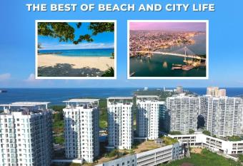 Mactan Newtown Affordable Suite with FREE Pool & Beach has Balcony rooms