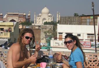 Hotel Sai Palace Walking Distance From Taj Mahal--View of Taj Mahal allows 18 year olds to book a room
