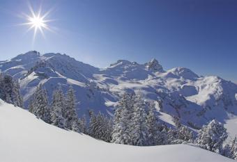 Hotel Cristal Flumserberg has rooms with a private hot tub