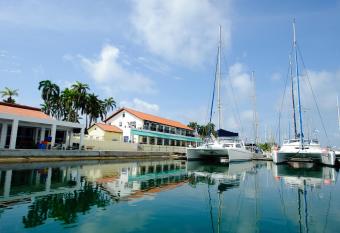 Marina Hotel at Shelter Bay has Balcony rooms