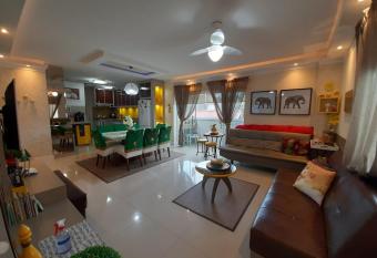 Lindo apartamento 3 dorm a 100m da praia de Perequ   has Balcony rooms