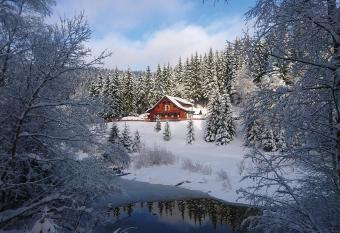 Jez  rko lesn   restaurant & penzion has Balcony rooms