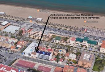 Old Fisherman s House in Malvarrosa Beach has Balcony rooms