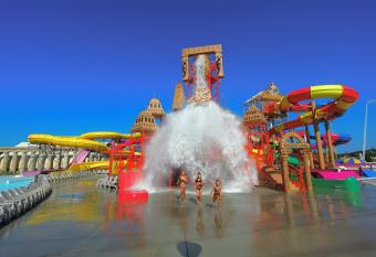 Mt. Olympus Water Park And Theme Park Resort allows 18 year olds to book a room