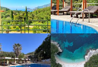 Avra Sunset Sea View Liapades has Balcony rooms