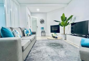 Central Tiled Apartment has Balcony rooms