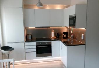 Parantolankatu modern one room apartment has Balcony rooms