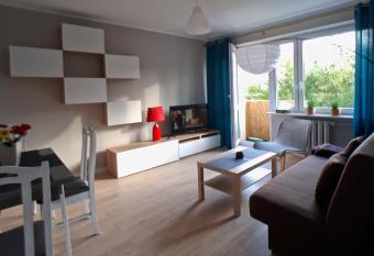 Apartament w zieleni has Balcony rooms