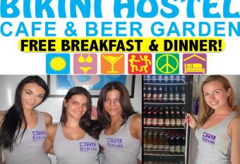 Bikini Hostel, Cafe & Beer Garden allows 18 year olds to book a room