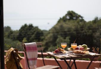 Blue and green apts has Balcony rooms