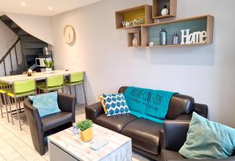 Maison de 2 chambres avec wifi a Le Treport a 1 km de la plage has Smoking rooms