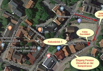 Pension Wesertal allows 18 year olds to book a room