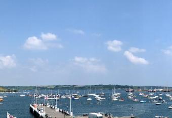 Large central Falmouth apartment Top rated with views and parking allows 18 year olds to book a room