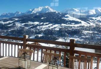 Appartement d une chambre a Megeve a 500 m des pistes avec jardin clos et wifi has Balcony rooms