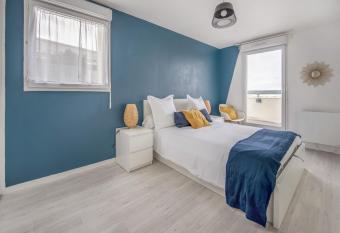 Bel appartement de 2 chambres    40 min de Paris has Balcony rooms