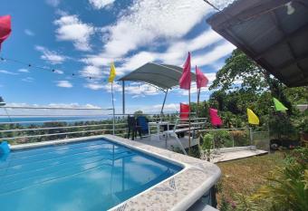 Island samal overlooking view house with swimming pools has Balcony rooms