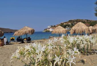 Cavo Perlevos Studios has Balcony rooms
