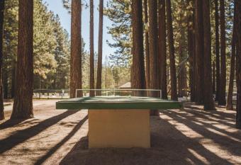 Tahoe Valley Cabin 1 has Balcony rooms