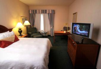 Hilton Garden Inn Kennett Square has rooms with a private hot tub