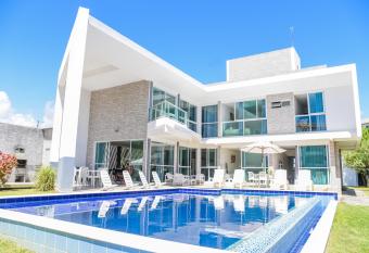 Resid  ncia Wawani a 150m da praia do Borete has Balcony rooms