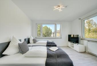 Stay Here ND Apartments has Balcony rooms