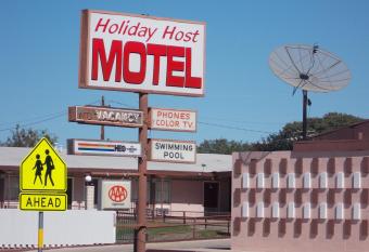Holiday Host Motel allows 18 year olds to book a room