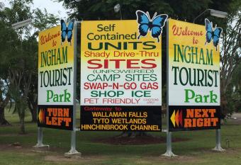 Ingham Tourist Park allows 18 year olds to book a room