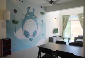 Bricks Penthouse 1- for 12 pax (Night Market Area) has Balcony rooms