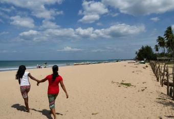 Marine Tourist Guest House at Negombo Beach has Balcony rooms