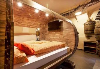 Beer & wine cellar has Balcony rooms