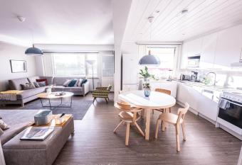 The Luxury Downtown Rovaniemi has Balcony rooms