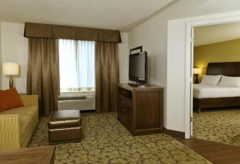 Hilton Garden Inn Tampa-East/Brandon has rooms with a private hot tub