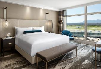 Fairmont Gold at Fairmont Vancouver Airport has rooms with a private hot tub