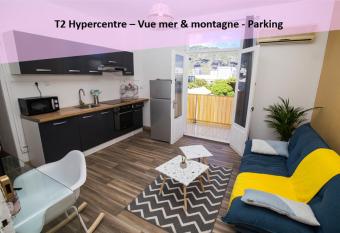 T2 40m   Hypercentre has Balcony rooms