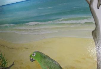 1    3 chambres proche a  roport has Balcony rooms