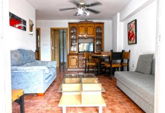 2 bedrooms appartement at Cullera 500 m away from the beach with city view and furnished terrace has Balcony rooms