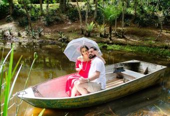 Pousada Santu  rio Acalanto has Balcony rooms