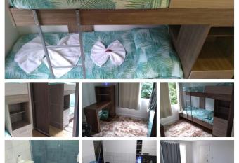 Minha casa    sua casa has Balcony rooms